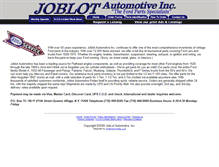 Tablet Screenshot of joblotauto.com